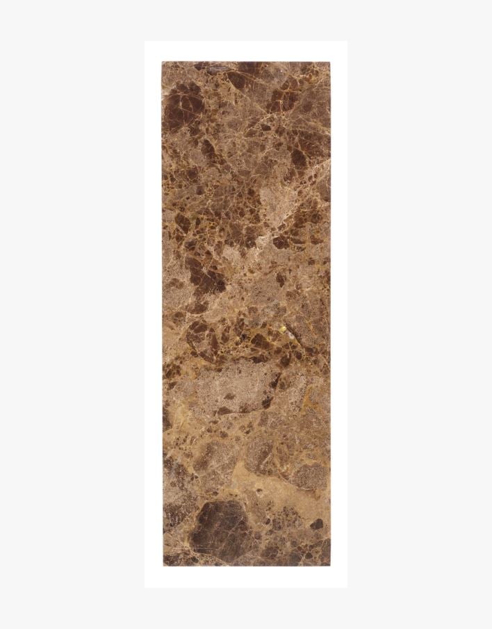 Kynttilävati ruskea - 15x45 cm ruskea - 1
