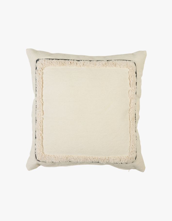 Koristetyynynpäällinen musta/valkoinen - 50x50 cm musta/valkoinen - 1