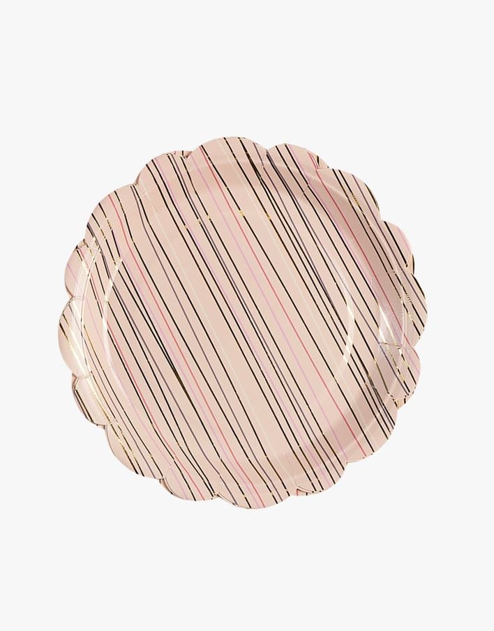 Kertakäyttölautanen                  moniväri - ø 22,5 moniväri - 1