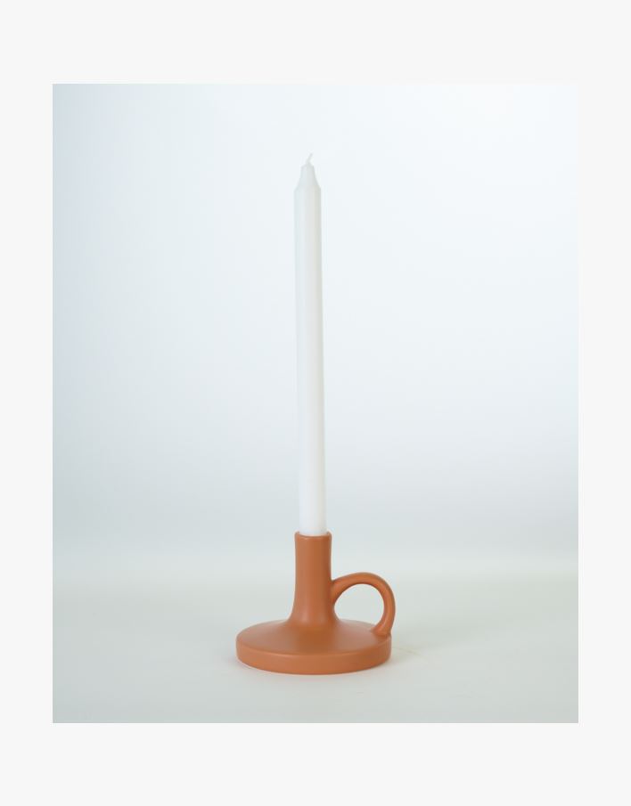 Kynttilänjalka kameli - 12,3x12,3x9,7 cm kameli - 1