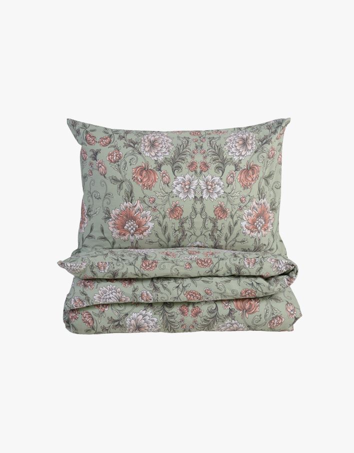 Pussilakanasetti satiinipuuvillaa moniväri - 150x210 cm moniväri - 1