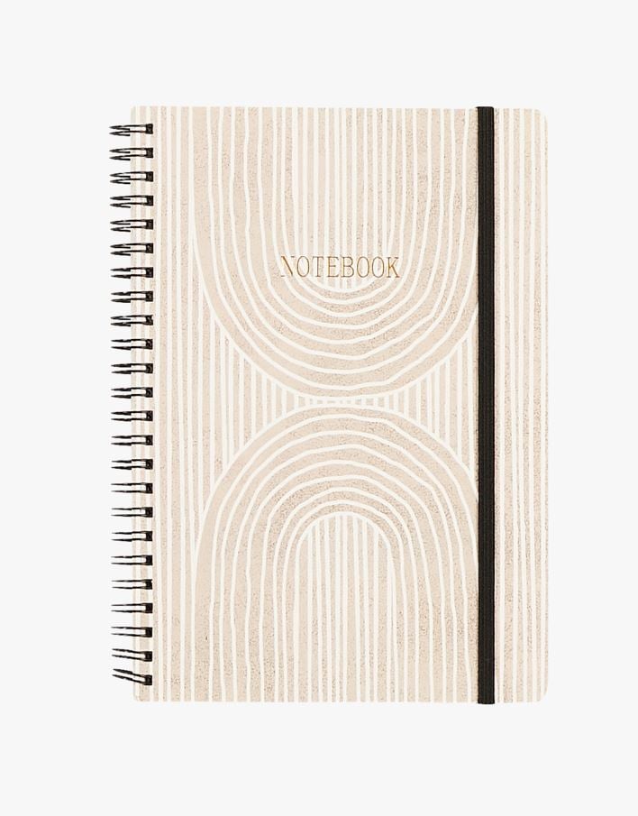 Muistikirja beige - 14,8x21x1 cm beige - 1