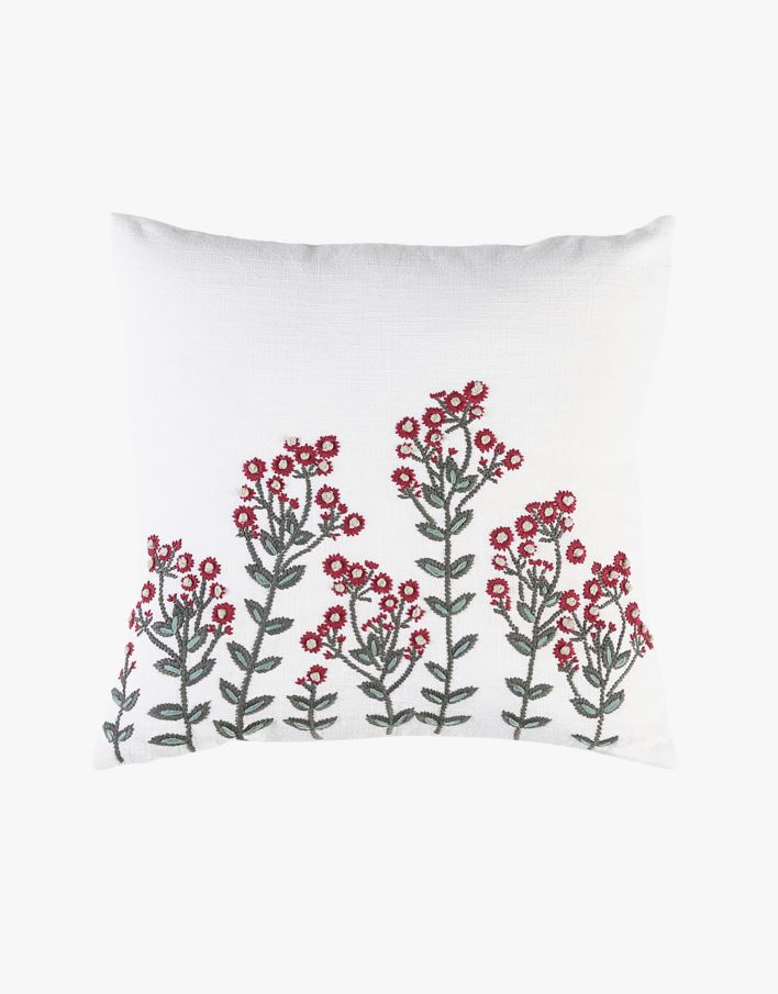 Koristetyynynpäällinen luonnonvalkoinen - 50x50 cm luonnonvalkoinen - 1