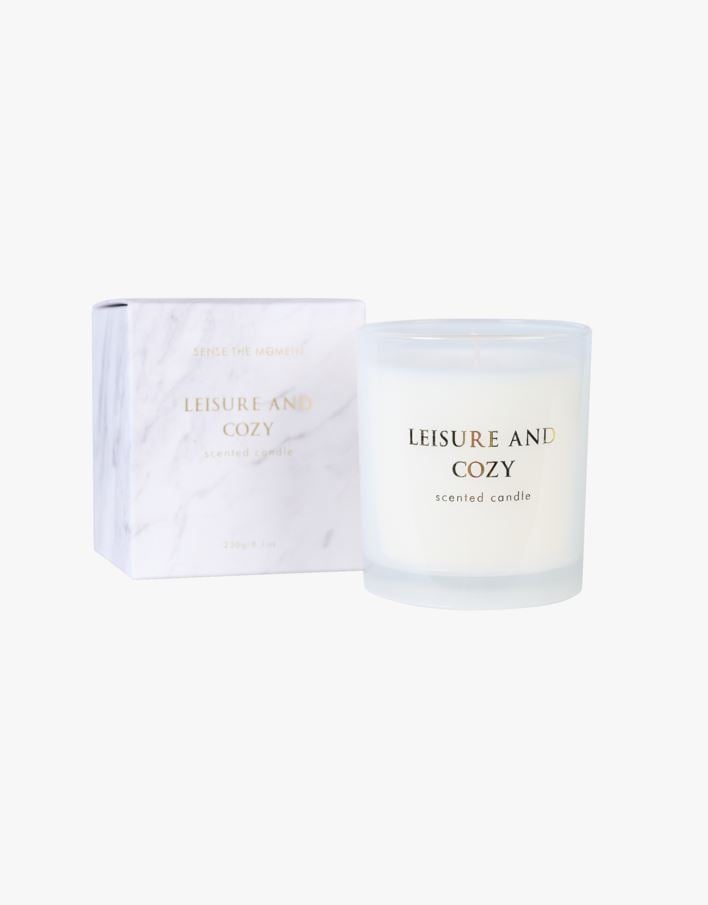 Tuoksukynttilä vaaleanharmaa - 230 g vaaleanharmaa - 1