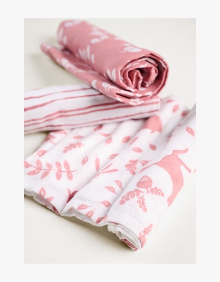 Flanelliliinat roosa - 50x50 cm roosa - 1