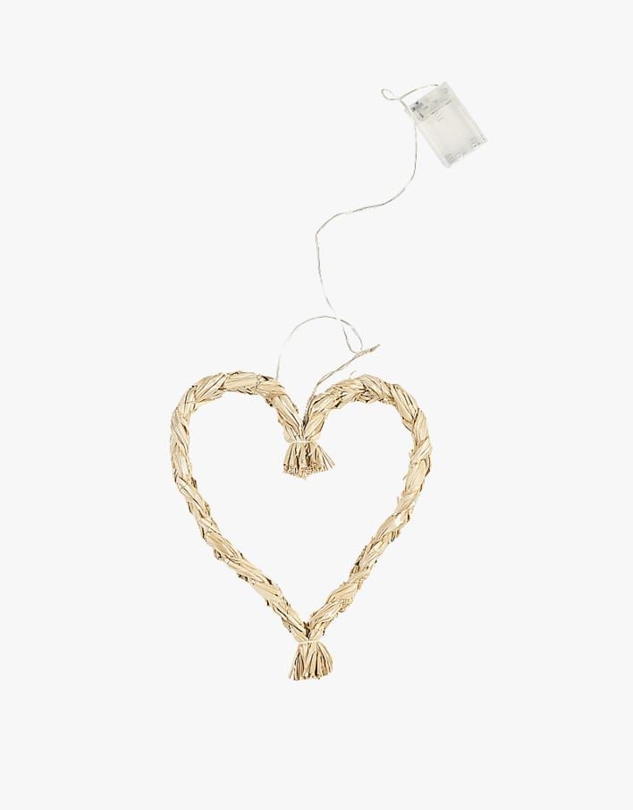 Led-koriste luonnonväri - 28x30x3 cm luonnonväri - 1
