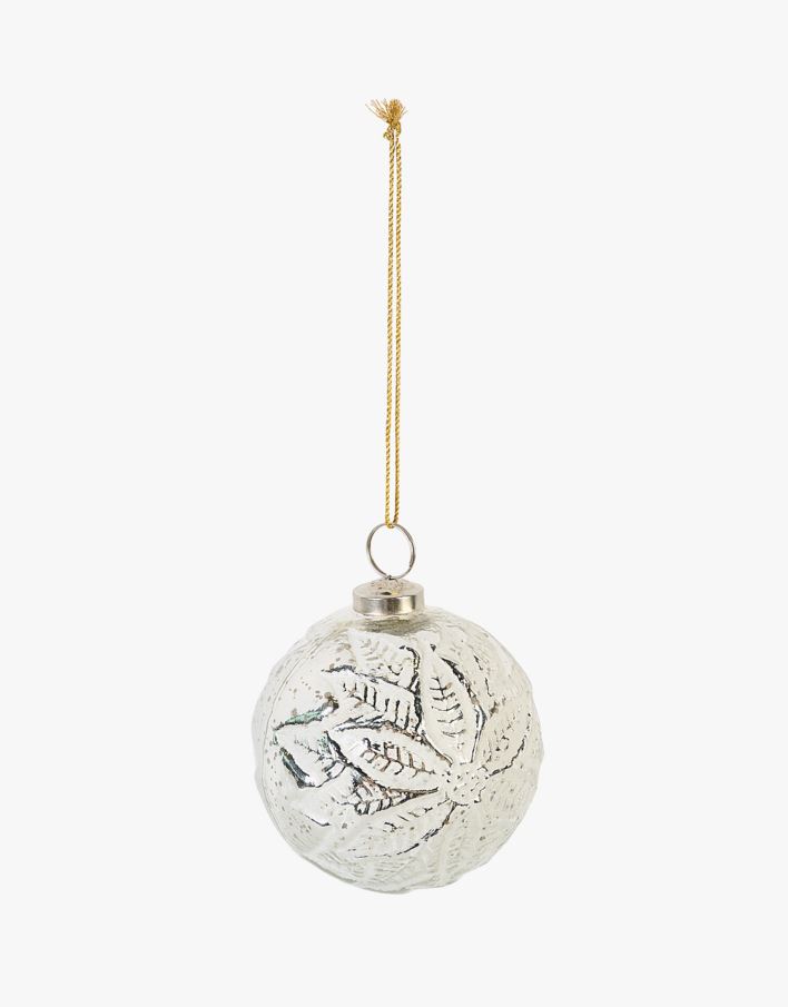 Joulupallo moniväri/valkoinen - ø10 moniväri/valkoinen - 1