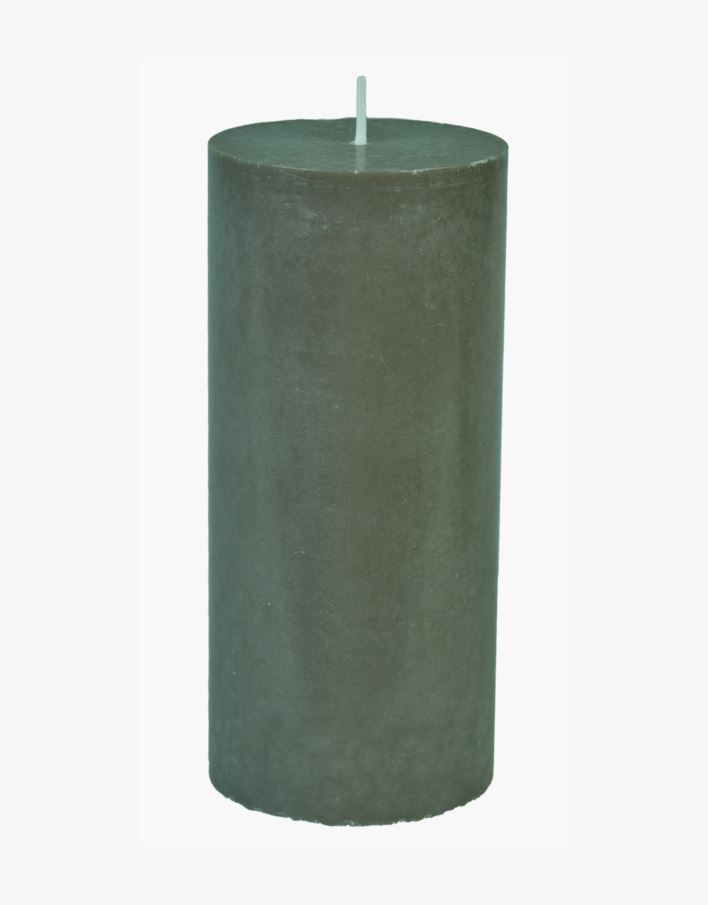 Pöytäkynttilä saksanpähkinä - 6,8x15 cm saksanpähkinä - 1