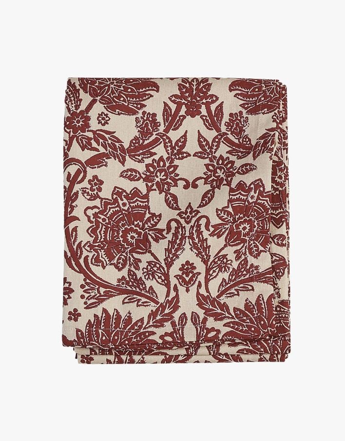 Pöytäliina moniväri/punainen - 140x250 cm moniväri/punainen - 1