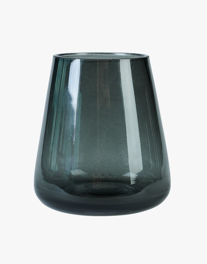 Kynttilälyhty tummanharmaa - 12x12x12,5 cm tummanharmaa - 1