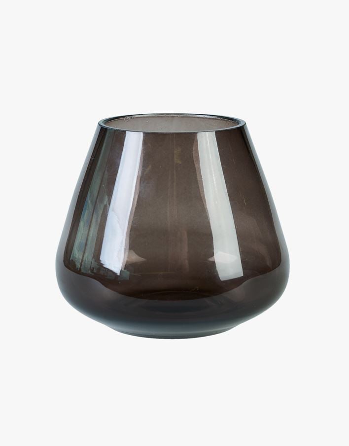 Kynttilälyhty suklaanruskea - 11,5x11,5x10 cm suklaanruskea - 1