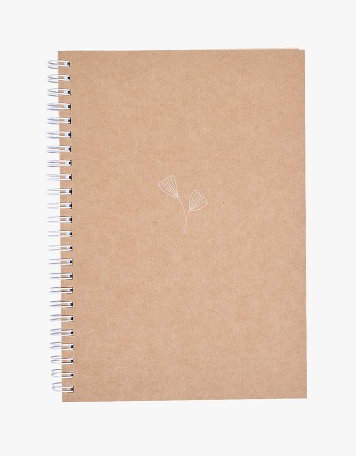 Muistikirja luonnonväri - 15,5x21cm luonnonväri - 1