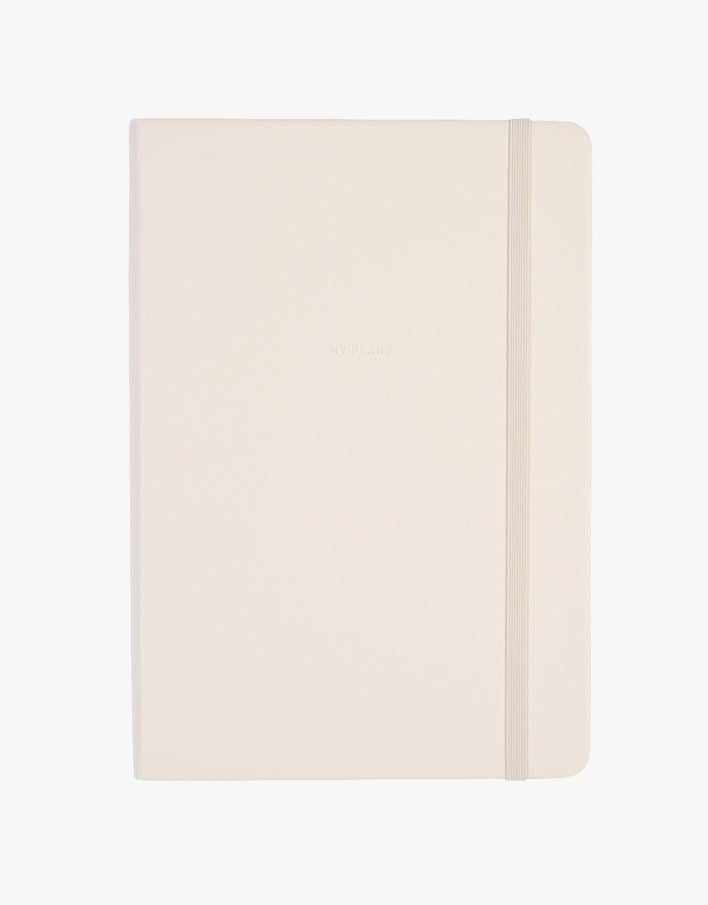 Muistikirja vaalean beige - 14,5x20,5x1,5 cm vaalean beige - 1