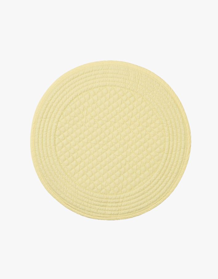 Tabletti vaaleankeltainen - ø37cm vaaleankeltainen - 1