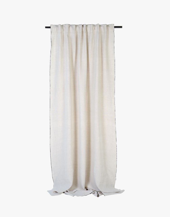 Pellavaverho luonnonväri - 140x300 cm luonnonväri - 1