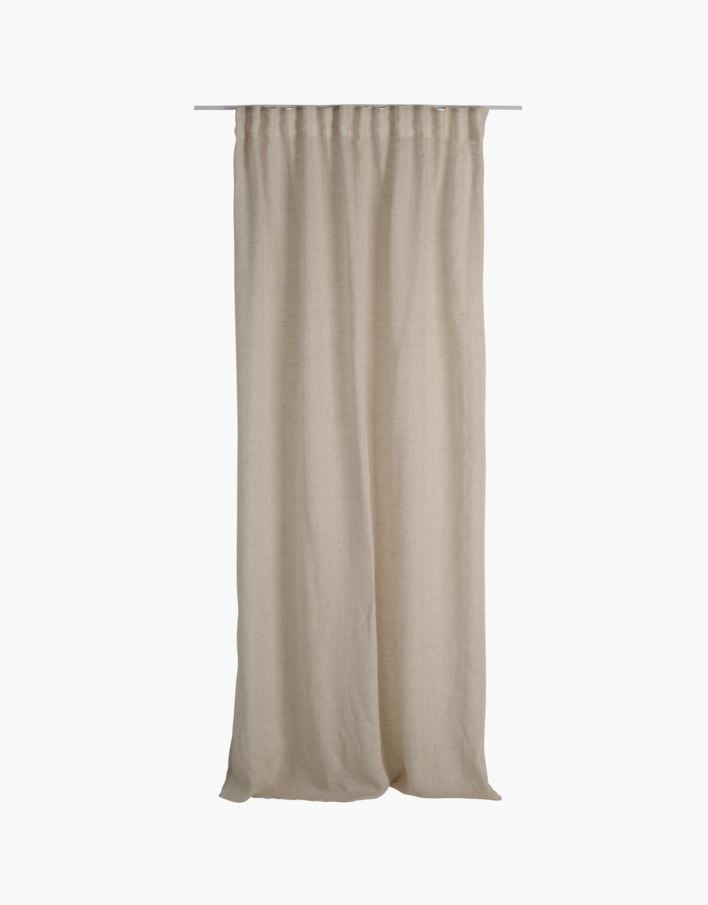 Pellavaverho luonnonväri - 140x250 cm luonnonväri - 1