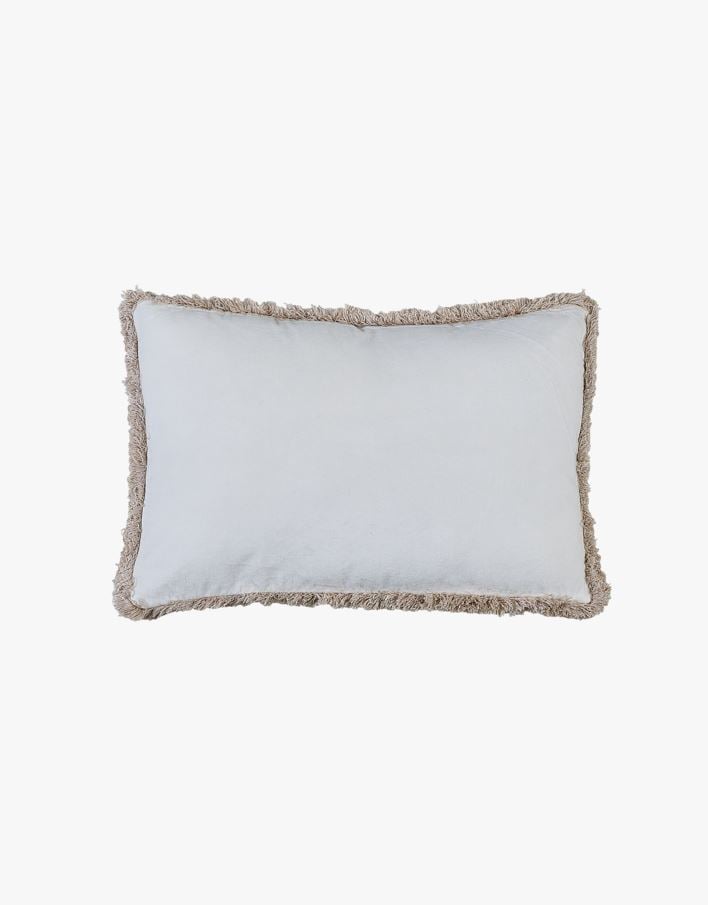 Koristetyynynpäällinen valkoinen - 40x60 cm valkoinen - 1