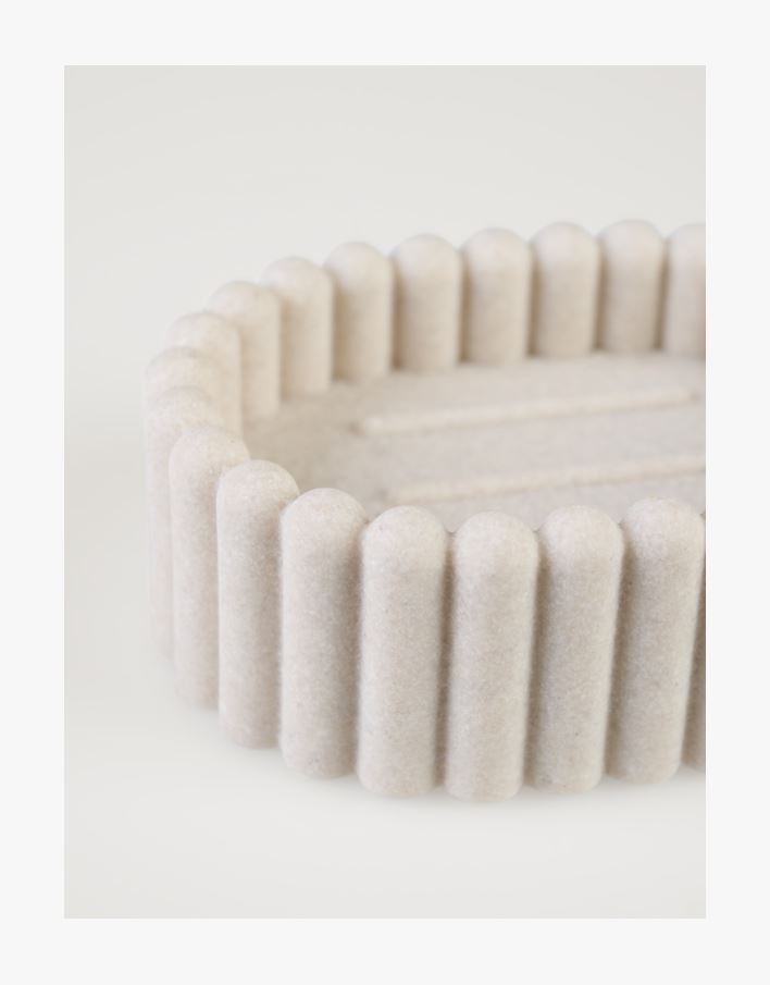 Saippuakuppi beige - 11,5x8,5x4 cm beige - 1