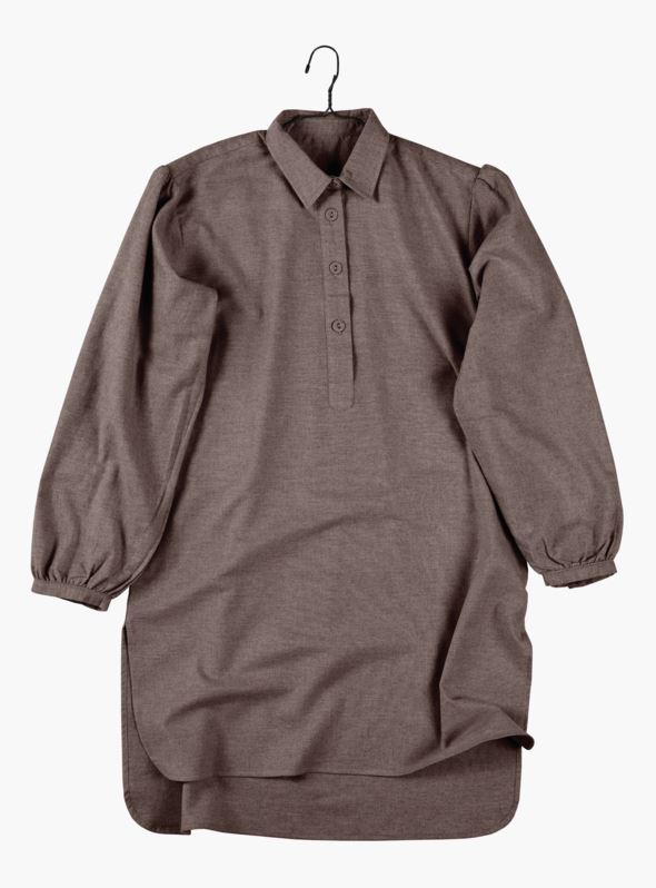 Yöpaita ruskea - L/XL ruskea - 1