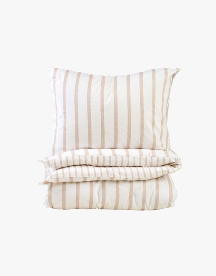 Flanellipussilakanasetti hiekka - 150x210 cm hiekka - 1