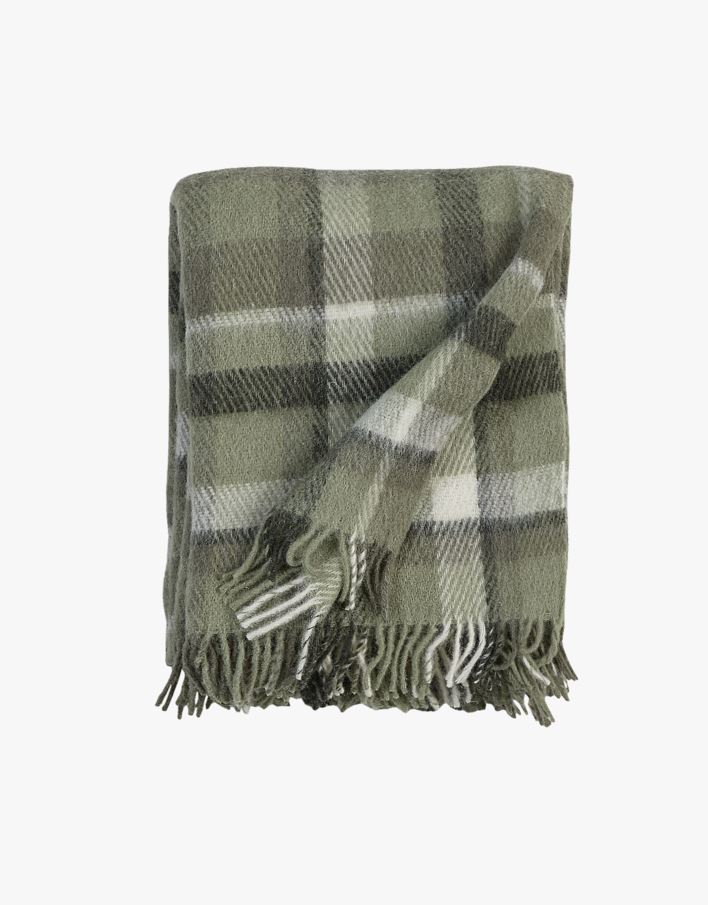 Villahuopa vihreä - 130x170 cm vihreä - 1