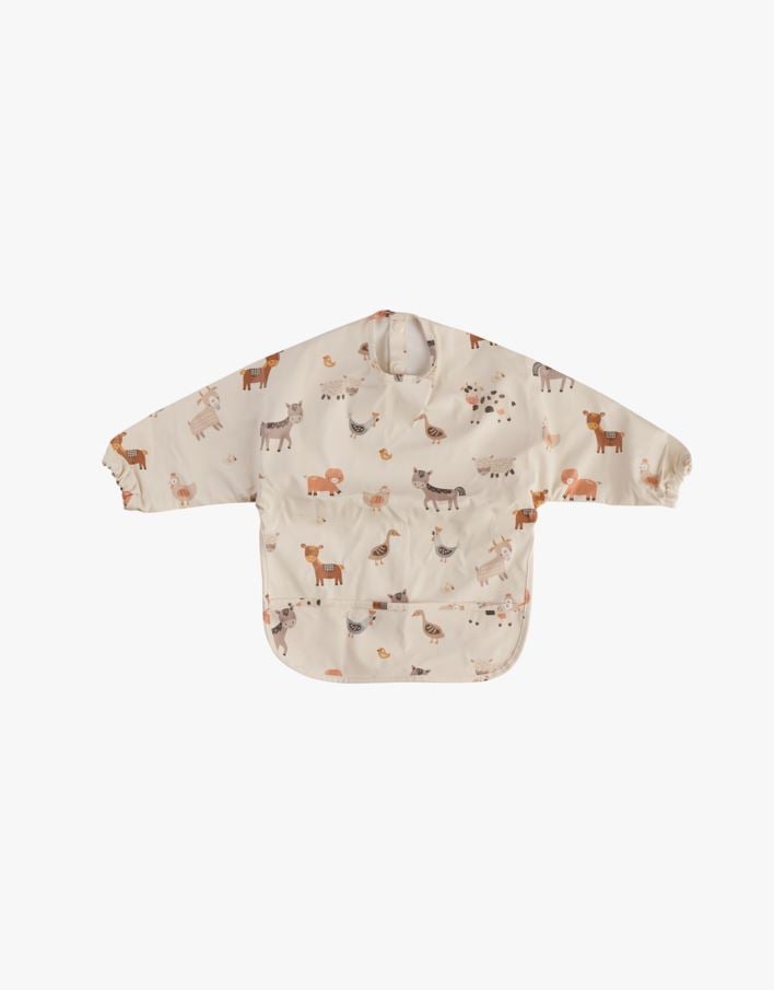 Hihallinen ruokalappu                     beige - 1 beige - 1