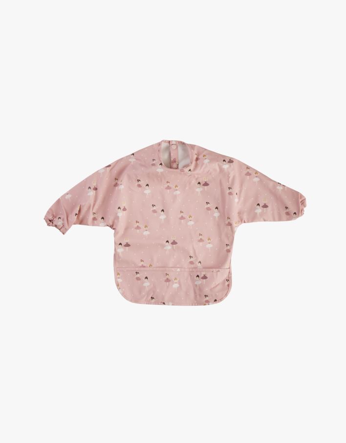 Hihallinen ruokalappu roosa - 1 roosa - 1