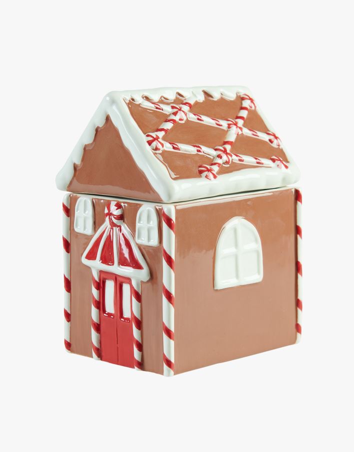 Säilytysrasia kannella ruskea - 8x11x14,5 cm ruskea - 1