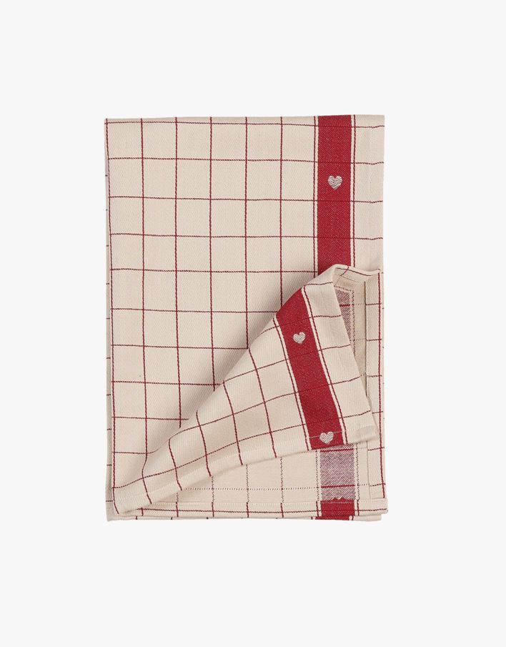 Keittiöpyyhe punainen - 47x70 cm punainen - 1