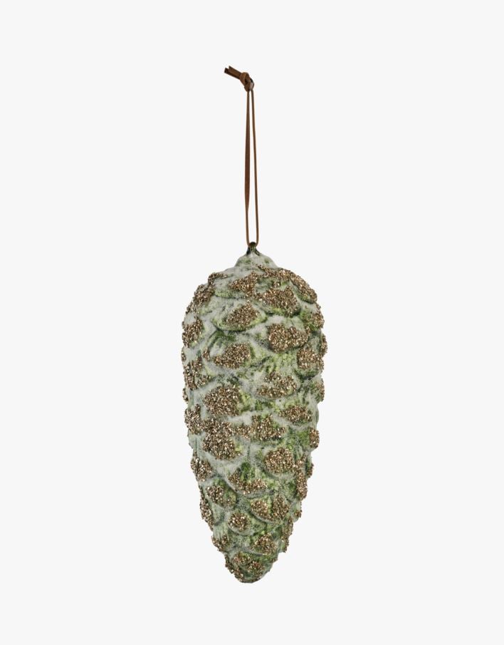 Joulukuusenkoriste moniväri/vihreä - 7,5x17 cm moniväri/vihreä - 1