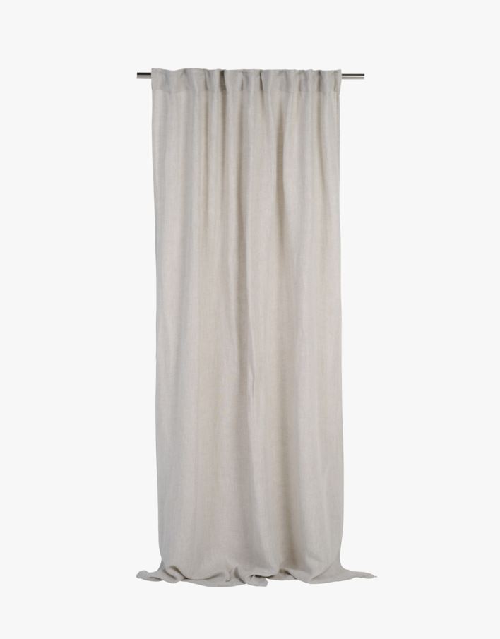 Pellavaverho luonnonväri - 140x300 cm luonnonväri - 1