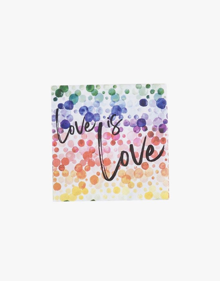 Paperiservetit moniväri - 33x33 cm moniväri - 1