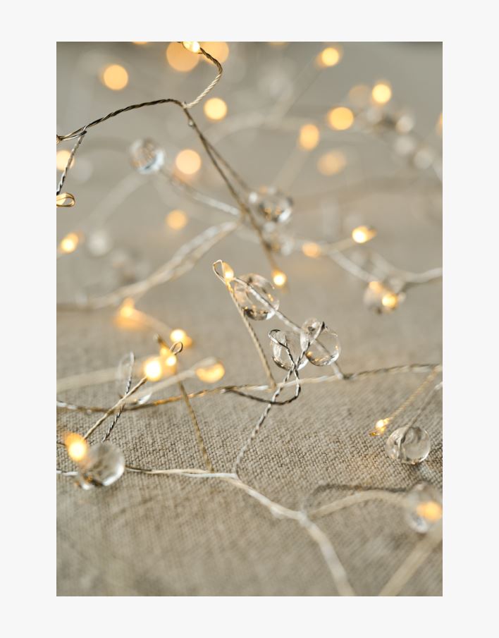 Led-valosarja läpikuultava - 190 cm läpikuultava - 1