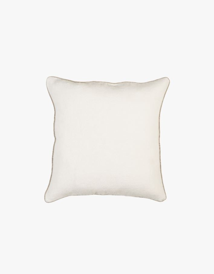 Koristetyynynpäällinen valkoinen - 50x50 cm valkoinen - 1