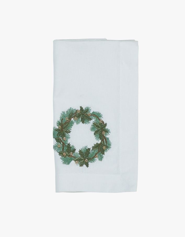 Lautasliina valkoinen - 45x45 cm valkoinen - 1