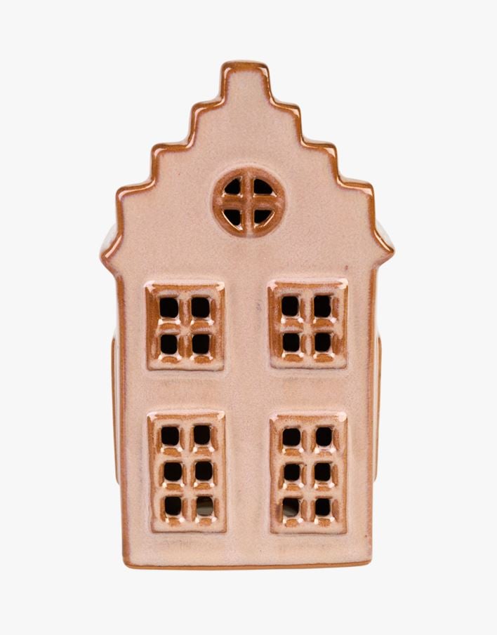 Koriste puuteriroosa - 6,8x5,9x11 cm puuteriroosa - 1