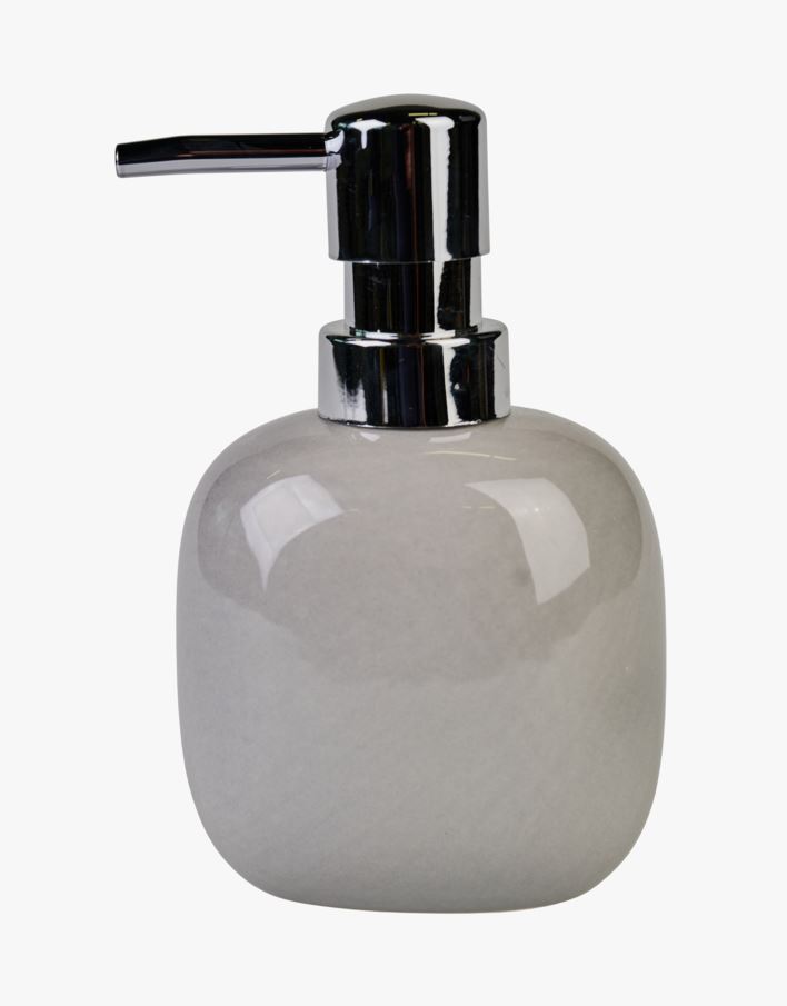 Saippuapumppu harmaa - 8,5x6,1x14,2 cm harmaa - 1