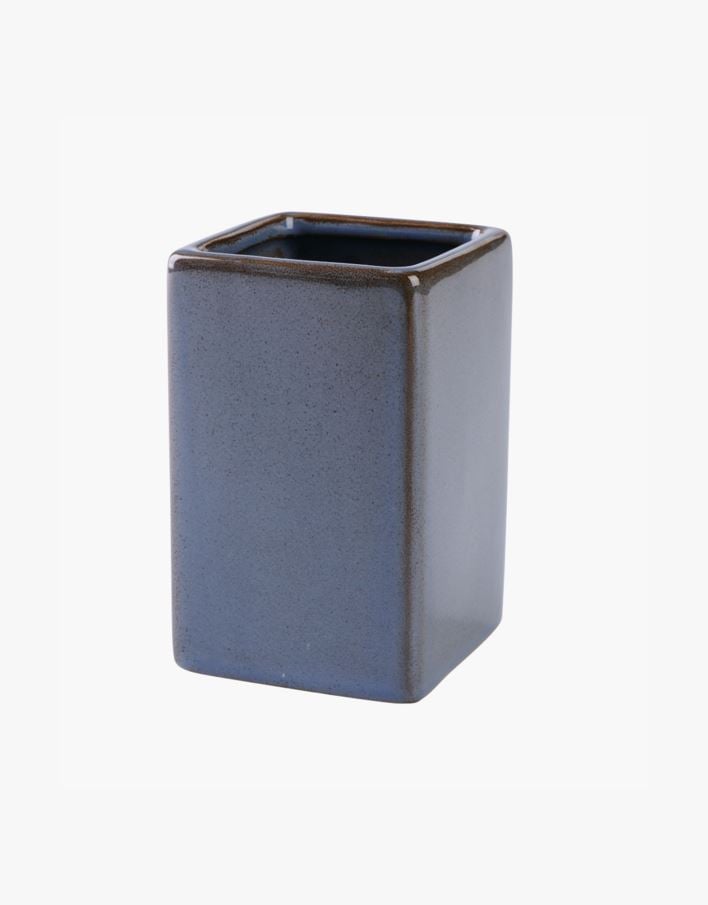 Hammasharjateline harmaa - 7,2x7,2x11 cm harmaa - 1