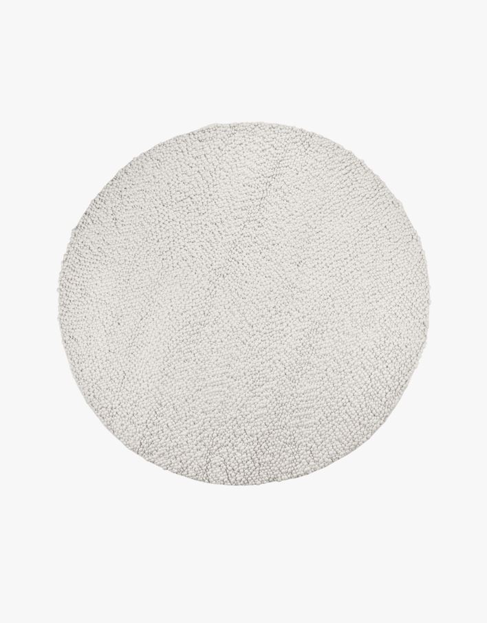 Villamatto luonnonvalkoinen - ø230 luonnonvalkoinen - 1