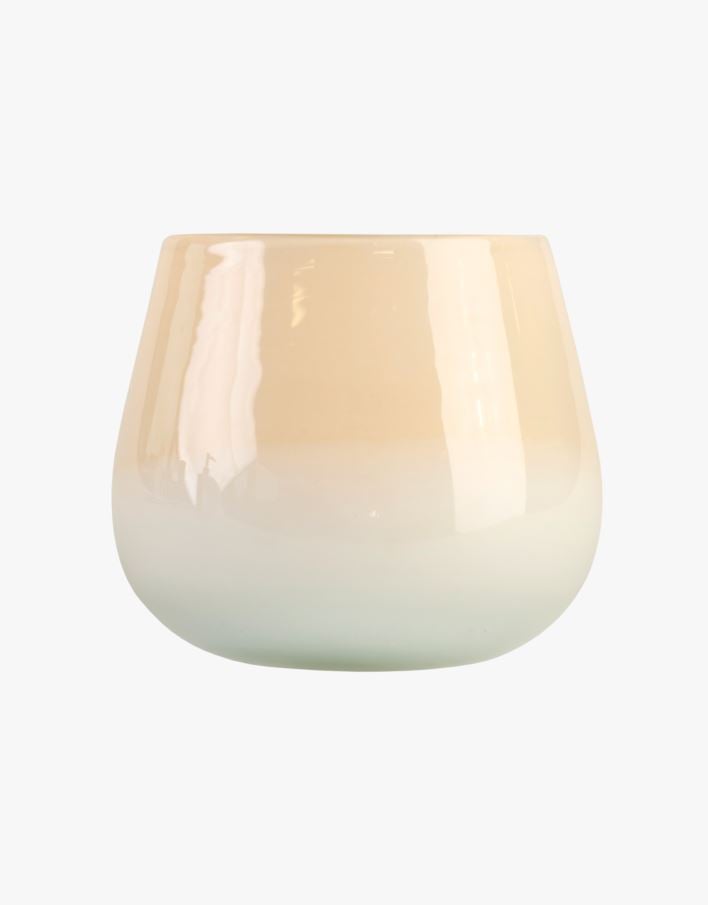 Kynttilälyhty moniväri/beige - 11x11x9,5 cm moniväri/beige - 1