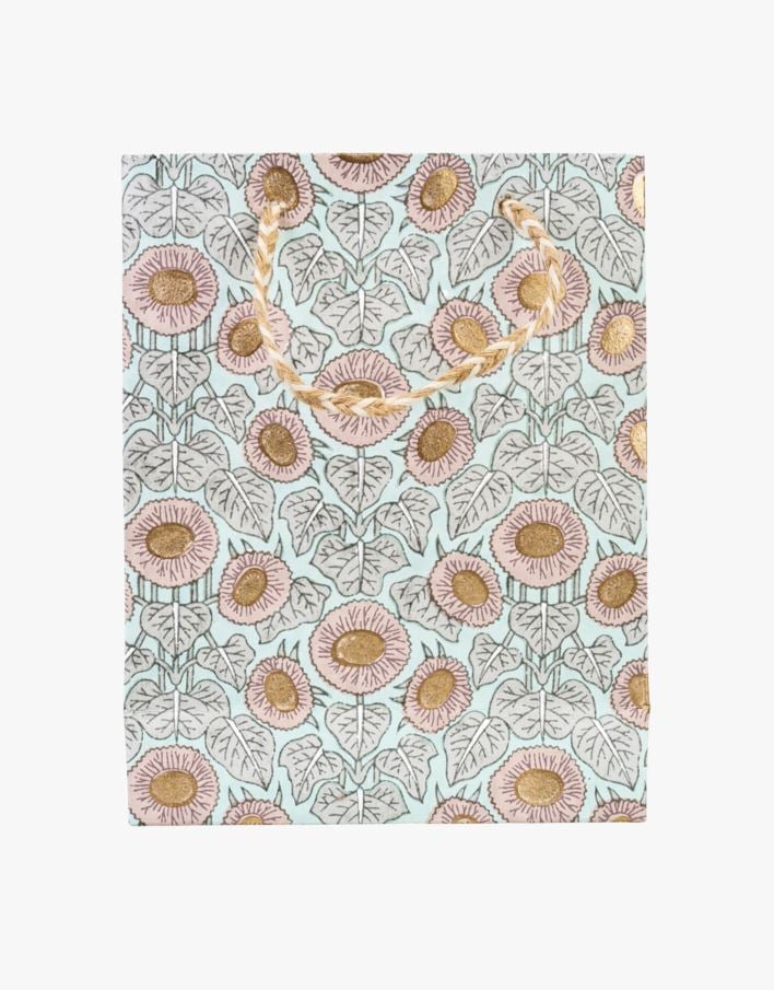 Lahjapussi moniväri/sininen - 12,7x14x7,6 cm moniväri/sininen - 1