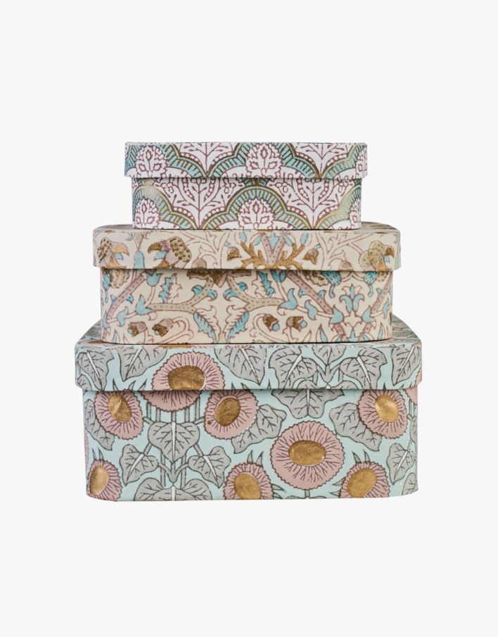 Lahjapaketti moniväri - 20,3x20,3x8,9 cm moniväri - 1