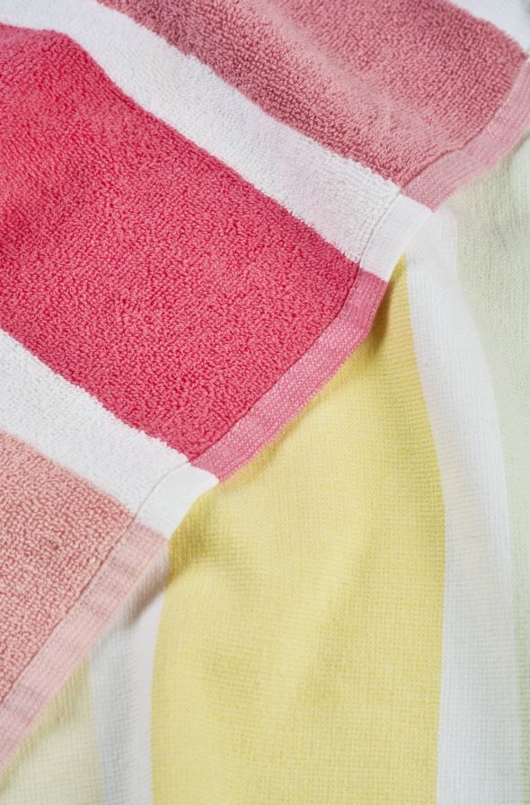 Kylpypyyhe moniväri/vihreä - 75x150 cm moniväri/vihreä - 1