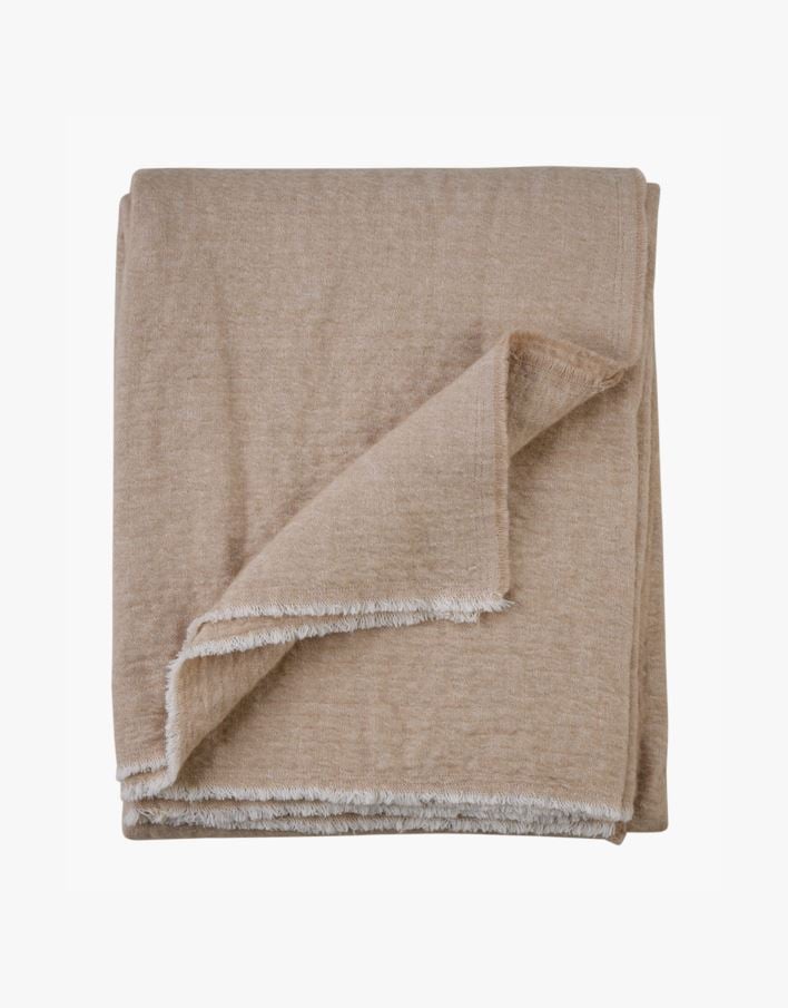 Torkkupeitto beige - 130x170 cm beige - 1