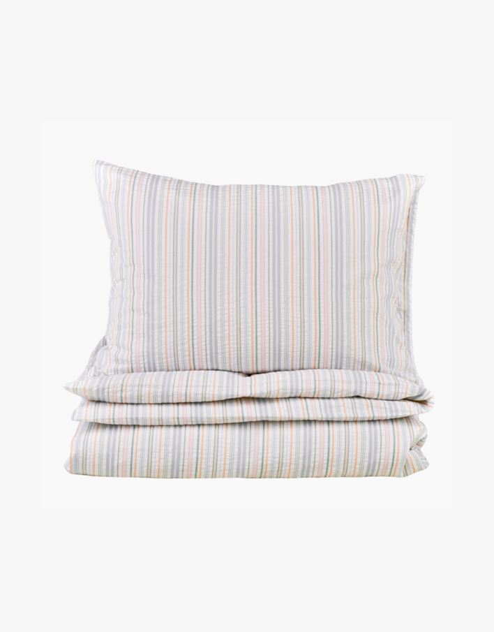 Pussilakanasetti kreppipuuvillaa moniväri - 150x210+50x60 cm moniväri - 1