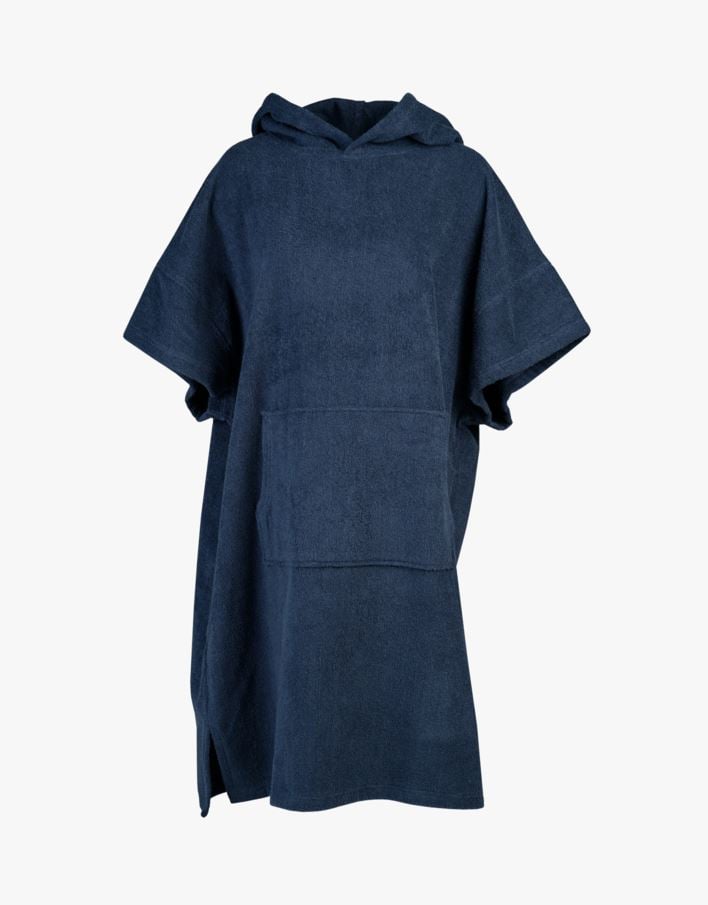 Poncho mariininsininen - 78x111 cm mariininsininen - 1