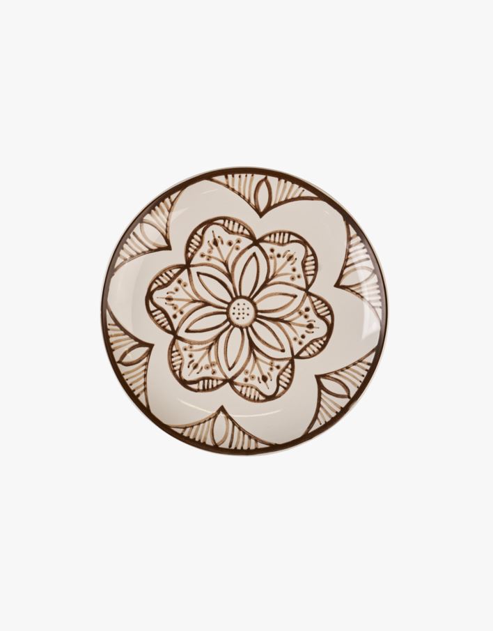 Lautanen ruskea - ø20,5 ruskea - 1