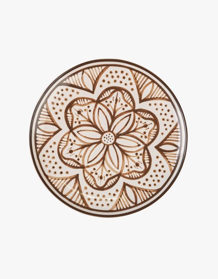 Lautanen ruskea - ø27,3 ruskea - 1