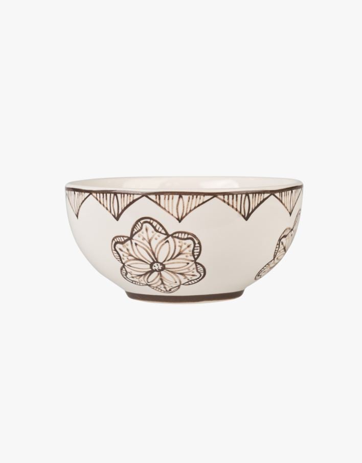 Kulho ruskea - ø14 h7 cm ruskea - 1