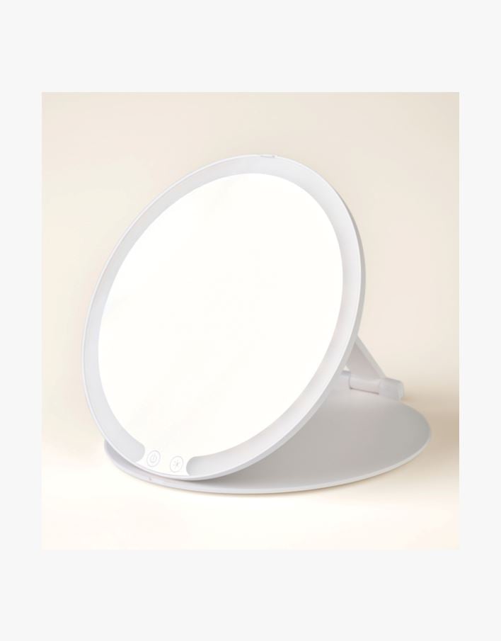 Peili valkoinen - 19,7x20x1,5 cm ø20 valkoinen - 1